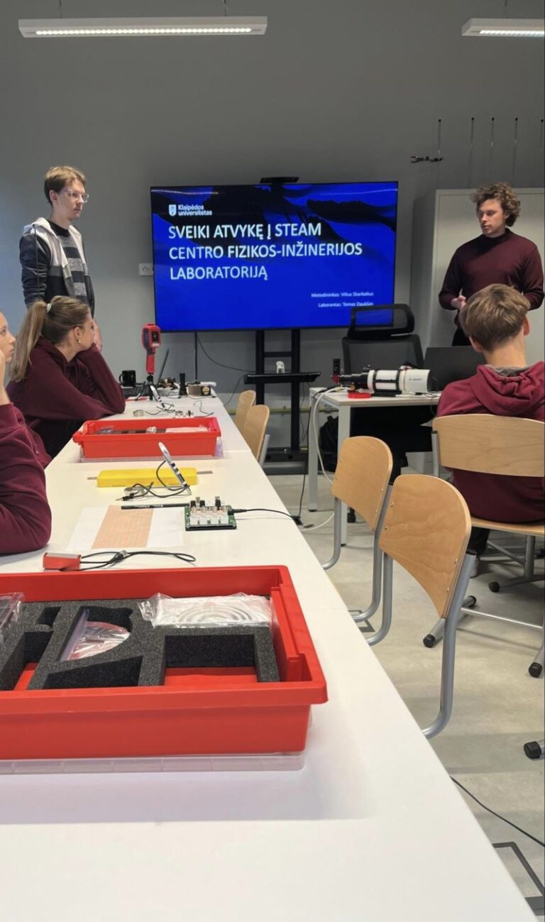 Išbandėme laboratorijas