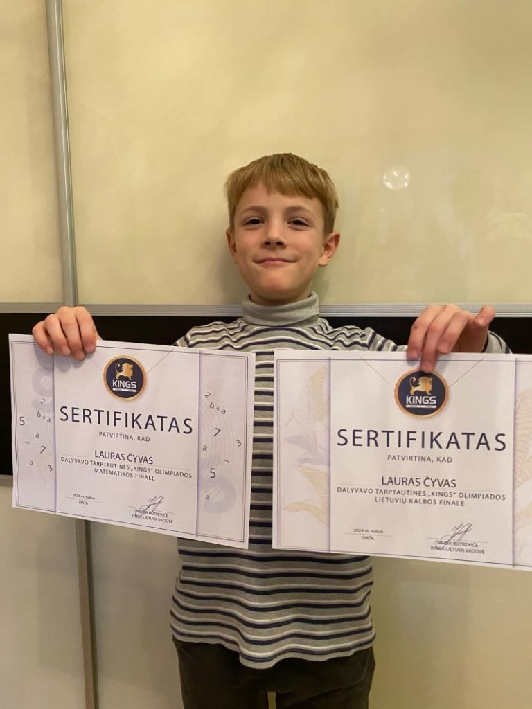 Dalyvavome olimpiadoje