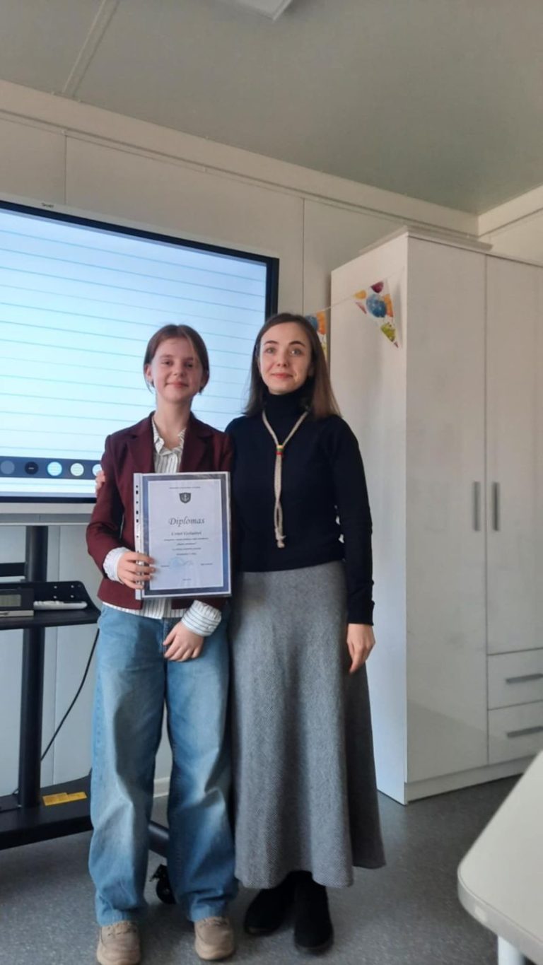 Nugalėjome rašto konkurse!