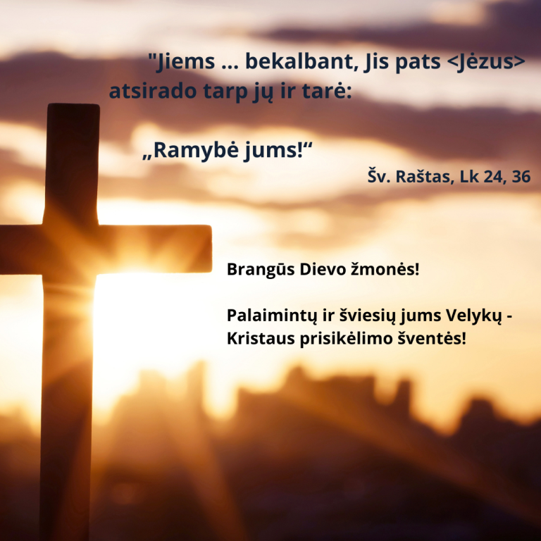 Palaimintų ir šviesių Velykų