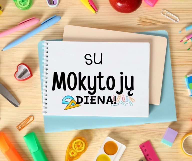 Su tarptautine mokytojų diena!