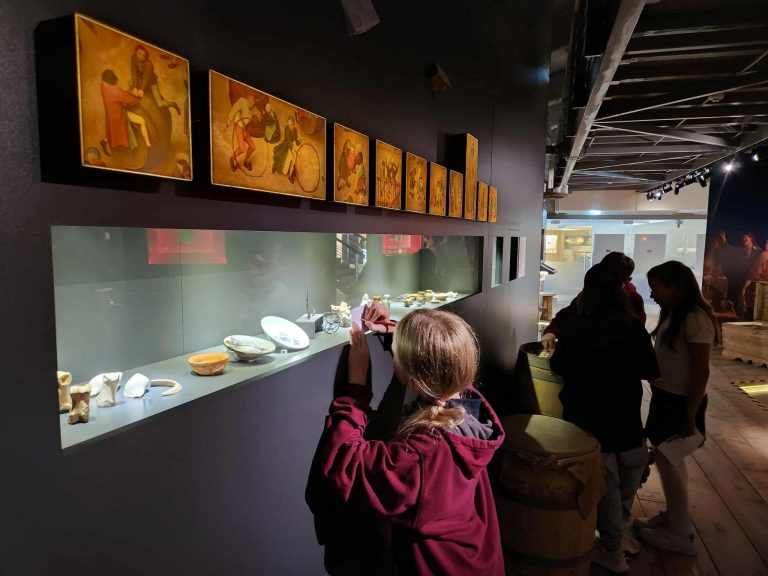 Dailės pamoka muziejuje