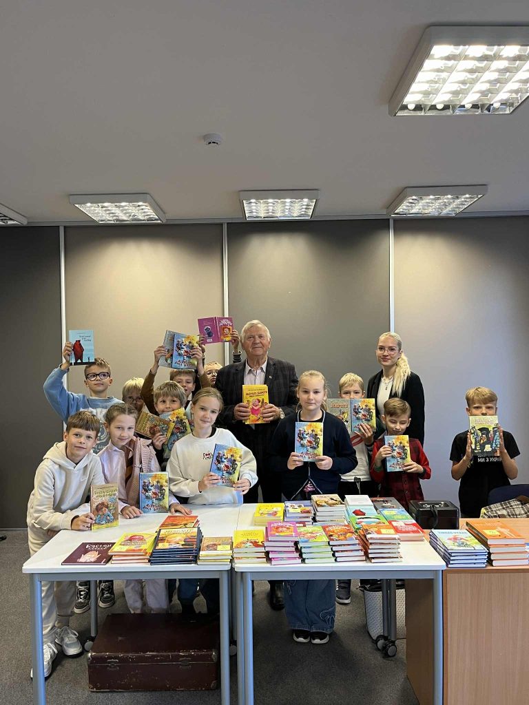 Susitikimas su rašytoju V. Račicku