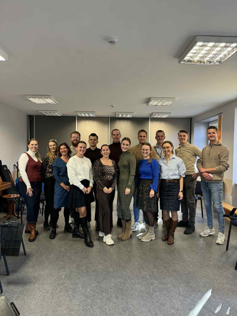 Lankėsi studentai iš Olandijos