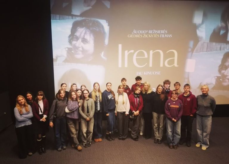 Žiūrėjome dokumentinį filmą