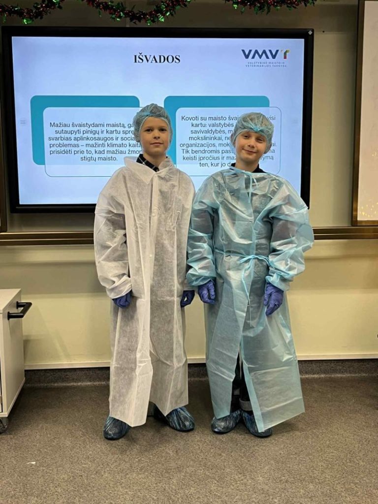 Susipažinome su inspektoriais